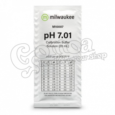 Milwaukee pH calibration fluid (4.01 / 7.01 / 10.01) 5